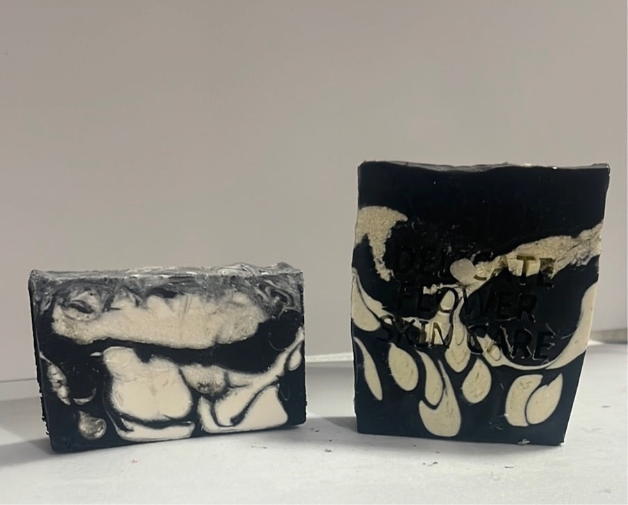 Detox Activated Charcoal Soap with Tea Tree & Eucalyptus